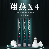 翔燕X系列X4羽毛球抗风运动球耐用耐打羽毛球室外耐打鹅毛防风