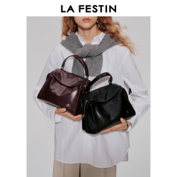 La Festin 折耳包新款女包单肩斜挎包包通勤手提托特包