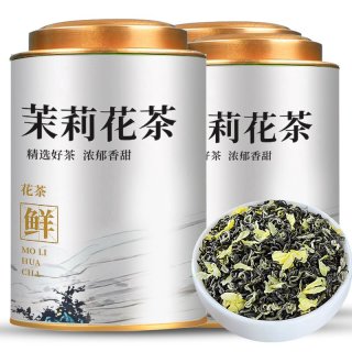 茉莉花茶茶叶雨前茉莉新茶春茶浓香型耐泡高山茶叶绿茶花草茶