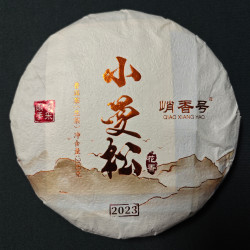 （红）峭香号小曼松普洱生200克/饼