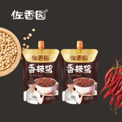 佐香园 香辣酱125g*10袋东北大酱蘸菜辣椒酱下饭菜拌饭拌面辣酱