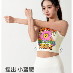 备用M码（401---499时尚上衣休闲运动内衣显瘦健身背心瑜伽服女