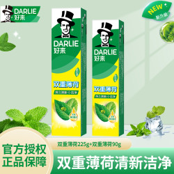 好来 双重薄荷牙膏 120g*2