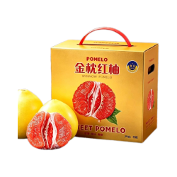 栀舒 特大果 福建 平和 三红柚  现摘现发 4.5斤装 1-2个