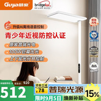 GUJIA 立式护眼台灯学习灯普瑞光电大路灯落地灯儿童卧室智能学习阅读灯