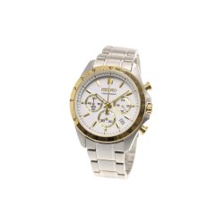 SEIKO 腕表SELECTION白色石英手表简约时尚优质工