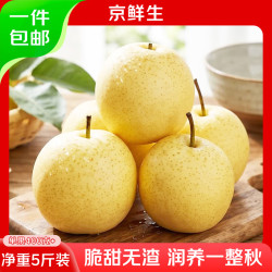 京鲜生 河北雪花梨 单果400g+ 2.5kg