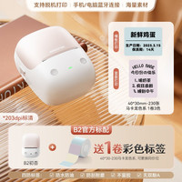 移动端：精臣 B2Pro家用标签打印机厨房冰箱食品收纳幼儿园小学生姓名贴手账开关贴纸彩色蓝牙热敏防水小型智能打印机
