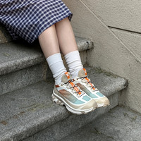 萨洛蒙 男女款 城市轻户外舒适透气潮流穿搭日常休闲运动鞋 XT-6 FT 胡椒白 477744