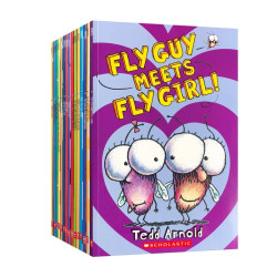 苍蝇小子20册全套 英文原版进口Fly Guy And Buzz全彩英语初级章节桥梁书 培养孩子