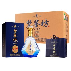 梦鉴坊 1949金钻52度浓香型500ml*6纯粮食酒礼盒商务宴请用酒FY