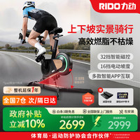 RiDO 力动康体 力动 动感单车家用单车健身器  CX30电动升降坡度调节