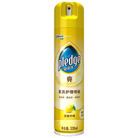 碧丽珠 亮系列 家具护理喷蜡 清新柠檬 330ml*4瓶