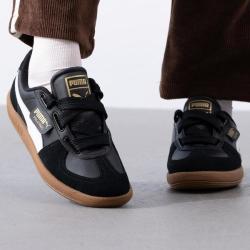 PUMA Palermo Wide Lace SD低帮板鞋休闲鞋女鞋耐磨时尚轻便运动鞋
