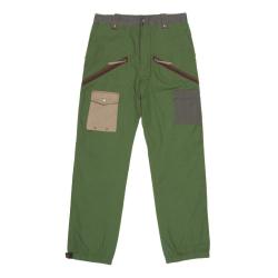 Acne Studios 男式时尚潮流拉链装饰设计感日常简约百搭休闲锥形裤
