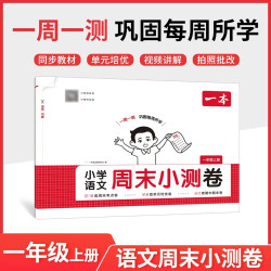 2026秋季一本小学周末小测卷