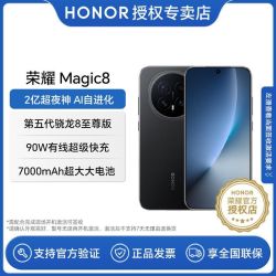 荣耀 magic8 手机 新一代青海湖电池12+256