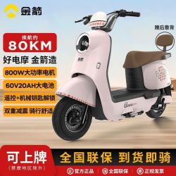 金箭 60V电动轻便摩托车时尚好骑官方正品