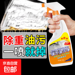 油污净 泡沫款 抽油烟机清洗剂 厨房重油去污剂 1瓶+1喷头