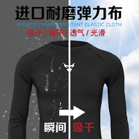 MOTOCENTRIC 骑行服摩托车骑行服吸汗高弹保暖速干衣裤子内衣套装