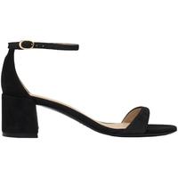 STUART WEITZMAN NUDIST BLOCK 50 粗跟一字带凉鞋