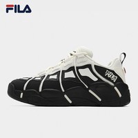 FILA 巴克鞋丨FILA斐乐复古篮球鞋26冬季新款女鞋老爹鞋