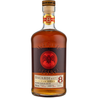 BACARDI 百加得 八年朗姆酒 40%vol 750ml