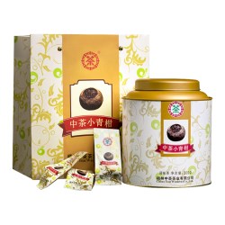 中茶 新会小青柑 广西梧州六堡茶铁罐装 300g