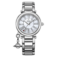 Vivienne Westwood BFVV006PSLSL 复古精钢石英女表
