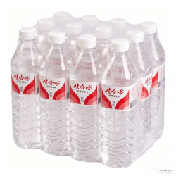 娃哈哈 新货】娃哈哈纯净水596ml*6瓶家庭学生办公会议泡茶解渴饮用水