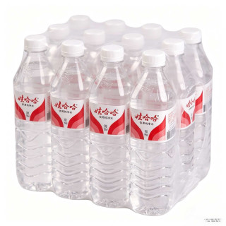 娃哈哈 新货】娃哈哈纯净水596ml*6瓶家庭学生办公会议泡茶解渴饮用水