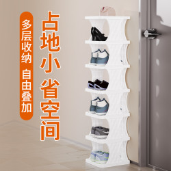 家用简易鞋架组装创意经济型简约出租房寝室门口鞋架客厅结实防尘