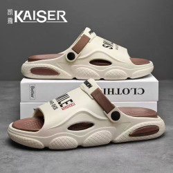 凯撒 KAISER/凯撒·拖鞋男士夏季防滑大码休闲一字拖居家用踩屎感凉拖鞋