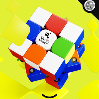 魔方 旗下355S磁力3阶魔方入门初学者益智儿童玩具三阶简装潮玩启蒙