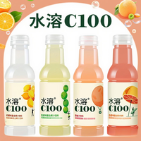农夫山泉 水溶C100柠檬小瓶复合果汁维c柠檬味果味饮料