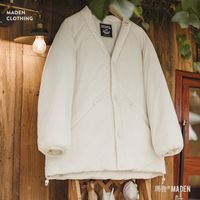 百亿补贴：马登 女士复古V领保暖棉服冬季外套