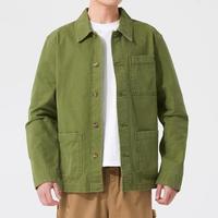 限尺码：Timberland 翻领工装梭织夹克男装上衣休闲舒适跑步时尚潮流日常户外运动外套