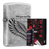 ZIPPO 之宝 ZCBEC-159 飞的更高 充油打火机 8件套(1支+133ml油+6粒火石+礼袋+礼盒)