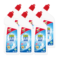 威王 强效洁厕液500g*6瓶 卫生间浴室马桶厕所洁厕灵清洁剂去垢洁厕剂