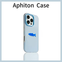 A 【防摔护机 简约高级】iPhone6-17系列 一条小蓝鱼苹果手机壳