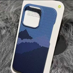 A 【防摔护机 简约高级】iPhone6-17系列 纤维图案苹果手机壳