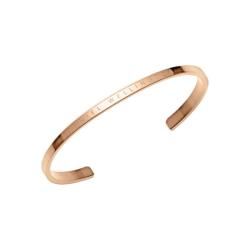 Daniel Wellington 玫瑰金开口手镯