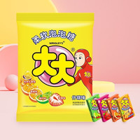绿箭 大大泡泡糖袋装什锦味口香糖约50片童年怀旧网红零食儿童