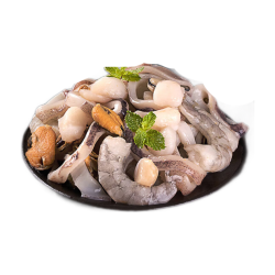 1号会员店 海鲜什锦908g  轻食火锅食材海鲜贻贝肉虾仁鱿鱼扇贝柱