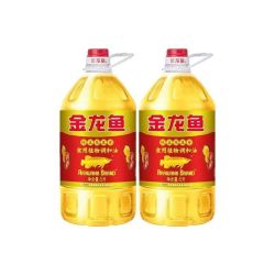 金龙鱼 纯正花生香食用植物调和油5L*2桶烹饪家用炒菜商用健康好油