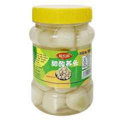 金农名湖南农家甜酸荞头酸甜脆口开瓶即食下饭菜拌饭酱500g/瓶