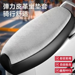 PHILLIPS 电瓶车坐垫耐磨防刮皮座垫套防水防晒四季通用电动车坐垫保护套