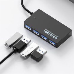 四口HUB3.04口3.0分线器集线器usb电脑扩展坞hub扩展器多接口