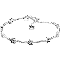 PANDORA 潘多拉 598498C01 天之星际925银手链 18cm
