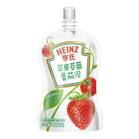 Heinz 亨氏 超金系列 果泥 3段 苹果香芒甜玉米味 78g